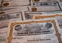 Mining Stock Certificate Example